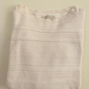 Loft Cream Sweater Size Large